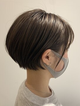 ルシーダ 久米川店(Lucida) 耳掛けショートボブ【担当：梶塚裕人】
