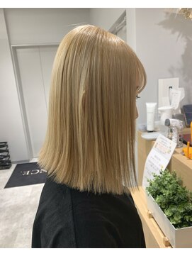 アヴァンス 京橋店(AVANCE) 髪質改善×ハイトーンベージュ