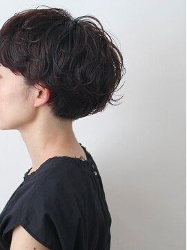 パープル 自由が丘(purple) グランマッシュ/暗めカラー/デザインカラー[自由が丘/パーマ]