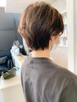 キャアリー(Caary)&nbsp;福山美容室人気Caary丸みショート　ショートヘア　ショートボブ