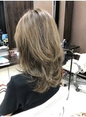 ミディアム×低温デジタルパーマ