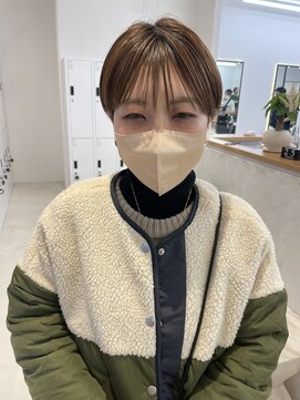 サンド 大阪梅田(sand) @hegi__sand[大阪梅田駅/マッシュ/くびれヘア/メルティカラー]