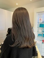 アクトジャパン グランドセントラル 博多リバレイン店(ACT JAPAN GRAND CENTRAL)&nbsp;グレージュ/外ハネ/ブリーチあり/INOAカラー