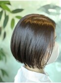 ボブ、ナチュラルボブ、大人ショート