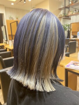 フレンズ 山鼻店(friend's) ブリーチセクションカラー