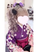 卒業式着付け+ヘアセット