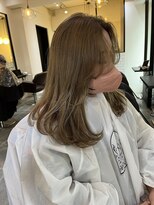 サロンドミルク 溝の口店(salon de MiLK)&nbsp;20代30代40代/レイヤーカット/ベージュカラー［溝の口］