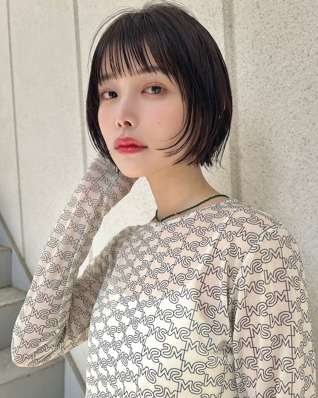 みけみけ　Cheveux Pluriels フランスサロン　レイヤーボブ MINX清水豊】ショートボブ 顔まわりレイヤー レイヤーボブ