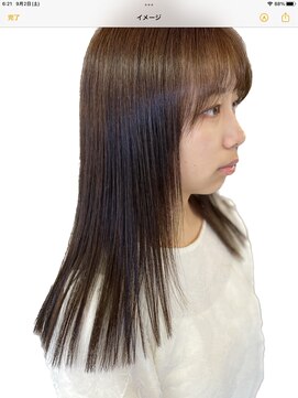 ビューティーサロン カワチ 中庄駅前店(Beauty Salon KAWACHI) ワンレングス