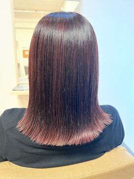 アンジュ ラヴィ(Ange Lavie) 毛先カラー&ハイライトミディ to029