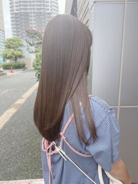 ジーナ セントラル銀座(Zina) 透明感カラー＊髪質改善＊ラベンダーブラウン【ZinaCENTRAL】