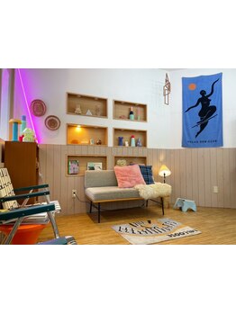 広い空間でリラックス！完全マンツーマンでしっかり施術、初めてでもお任せられる！