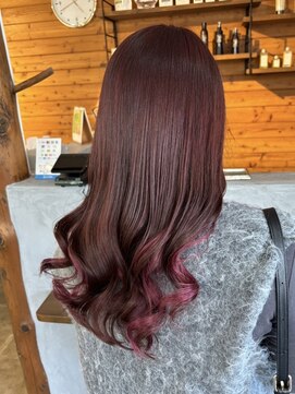 ビスクヘアデザイン(bisq hair design) ピンクブラウン 艶髪 髪質改善 韓国風 顔まわり 顔周り