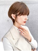 ショートヘア/大人ショート/ショートボブ/30代40代50代/表参道