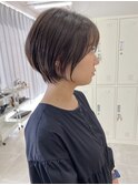 【美シルエット】まとまるショートボブ