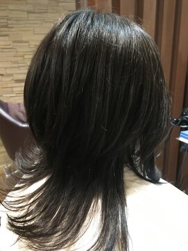 ヘアドレッシング インプローブ 前橋(hair dressing improve) 20代30代大人美人小顔ミディアムウルフ