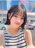 切りっぱなしボブミニボブパーマくびれボブ外ハネボブ20代30代