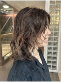 ミディアムパーマ/ウルフパーマ/レイヤーパーマ