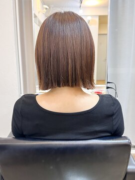 イオエ 梅田(ioe) ニュアンスカラー/グレージュ/ツヤ髪スタイル/髪質改善/縮毛矯正