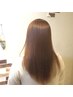 中性ストレート＋似合わせカット　 ￥22000