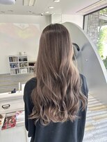 アフューズバイストゥー(Vfuse by StueW) 透明感が可愛いナチュラルグレージュ/ダブルカラー/ブリーチ