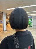丸みボブ/ダークカラー［北千住］