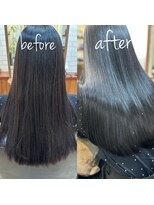 ヘアケアアンドヘアデザイン リベール(L:belle)&nbsp;イメチェンヘアスタイル５トーンバイオレット艶髪美髪のススメ
