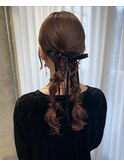結婚式のお呼ばれヘア♪