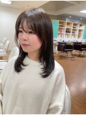 軽やか顔周りレイヤー