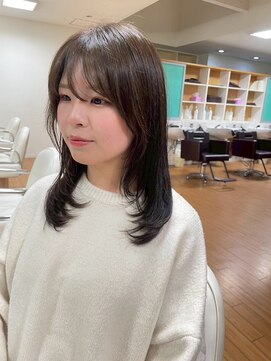 クロエ バイ ラヴィズム 新潟ビルボードプレイス2店(CLOE by LUVISM) 軽やか顔周りレイヤー