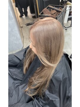 シールドヘアー 沖縄 新都心(C'LD Hair) ミルクティー ベージュ/那覇美容室/おもろまち美容室
