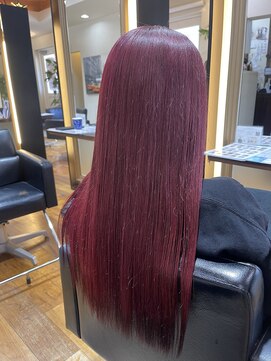 ガーデンニューヨーク GARDEN NEW YORK ダブルカラーでワインレッド