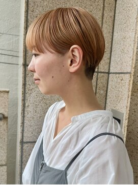 ゴーズゴー 吉祥寺(e)店(go s go) 刈り上げ/マッシュショート/ブリーチ/ハイトーン