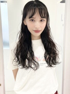 ノア 四条大宮店(noah) 黒髪ウェーブ20代30代40代京都四条大宮西院河原町烏丸