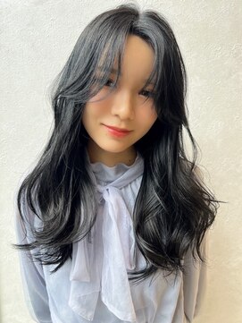 ルイマダーナ 栄店(LOUIMADNA) 人気No.1韓国風レイヤーカット＋透明感カラー【中島】