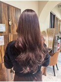 艶髪/透明感/ブラウンアッシュ/髪質改善
