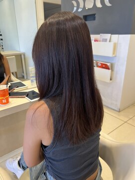 アッシュ 長津田店(Ash) モテ髪ロングレイヤー透明感カラー/２０代３０代/長津田　青葉台