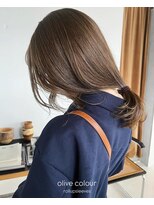 ロールアップスリーブス(ROLL UP SLEEVES)&nbsp;オリーブブラウン　/ ブリーチなし