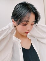 シンス 銀座(since)&nbsp;小顔似合わせカット/黒髪大人ハンサムショートボブ【銀座駅】