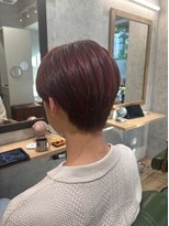 ヘアーデザイン アトリエ ミウ(HAIR DESIGN ATELIER MIU) ブラウンレッドカラー