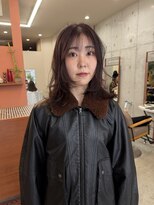 ノイ(noii)&nbsp;レイヤースタイル/レッドブラウン/フェイスレイヤー/顔まわり