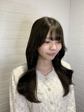 ヘアースペースブルーム プリュス 石橋店(HAIR SPACE BLOOM plus) オリーブグレージュ/透明感/髪質改善/レイヤーカット