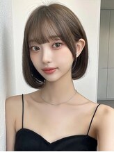 レア 渋谷(Le'a)&nbsp;【Ｌｅ’ａ】ボブ　グレージュカラー　髪質改善