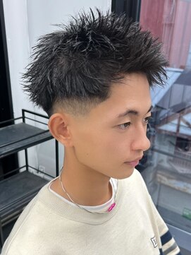 エルマーク 京都駅前(L-MARK) アップバング/ツーブロック/フェード/ツイスト/men's