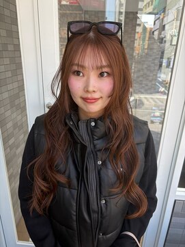 ルオラ(Luora) ブリーチなしダブルカラー×チョコレートブラウン