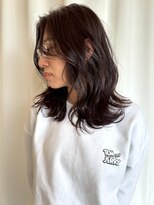 ヘアメイク ミチ 富田店(HAIRMAKE MICHI) 【MICHI 富田店 古作蓮】顔周りカット レイヤー 黒髪 20代