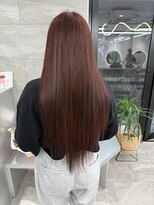 リュストル 町田(LUSTRE) 艶髪 チェリーブラウン