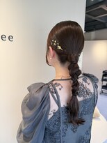 アネ(annee) シンプルお呼ばれヘア