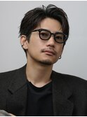 大人リードバック　MEN’S HAIR/リバースセンターパート/表参道