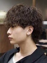 ノードオム 栄(NODE HOMME)&nbsp;シャドウパーマニュアンスパーマ波巻きスパイラルパーマ名古屋栄
